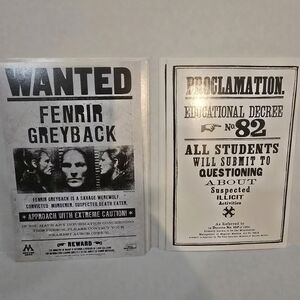 Harry Potter assorted post cards